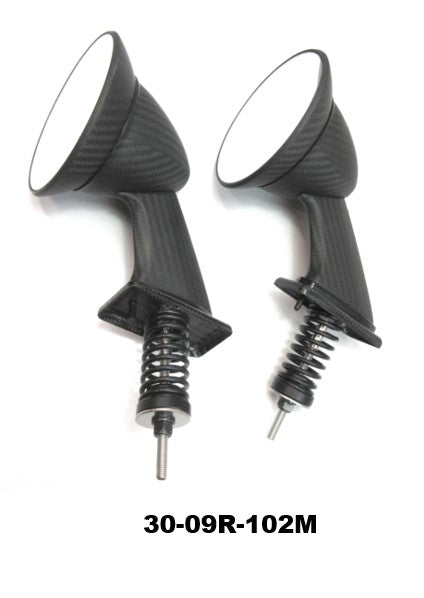 09 Racing Dry Carbon Fiber Fender Mirror Set for Datsun 240Z / 240Z / 280Z Fairlady Z S30 IN STOCK! JDM CAR PARTS
