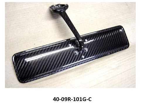09 Racing Dry Carbon Fiber Mirror Curved Glass for Nissan Skyline Hakosuka JDM CAR PARTS