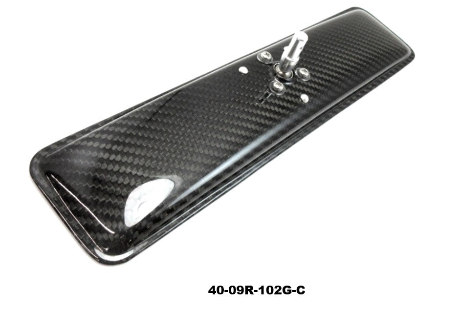 09 Racing Dry Carbon Rear View Mirror Curved Glass for Datsun 240Z / 260Z / 280Z IN STOCK JDM CAR PARTS