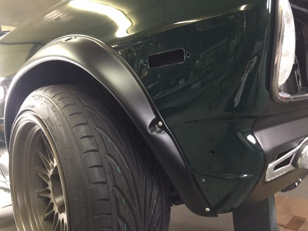 09 Racing Fender Flares for Nissan Sunny Truck B110 1970-73 (Backorder, No ETD) JDM CAR PARTS