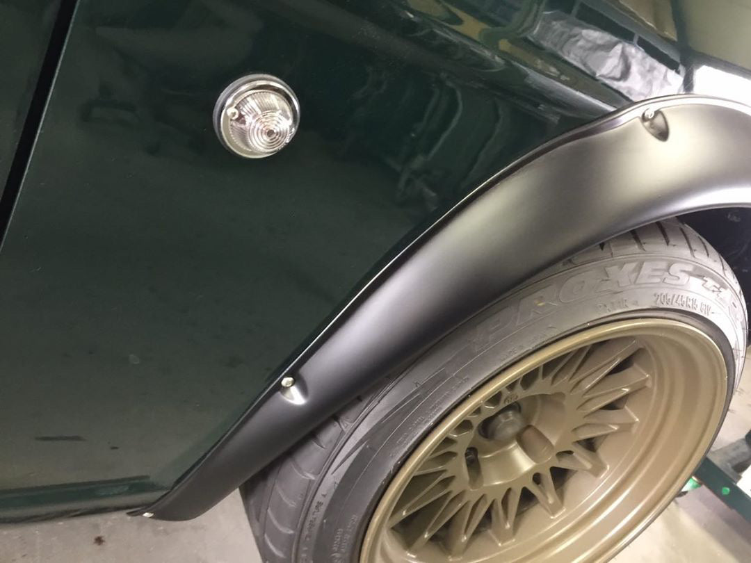 09 Racing Fender Flares for Nissan Sunny Truck B110 1970-73 (Backorder, No ETD) JDM CAR PARTS