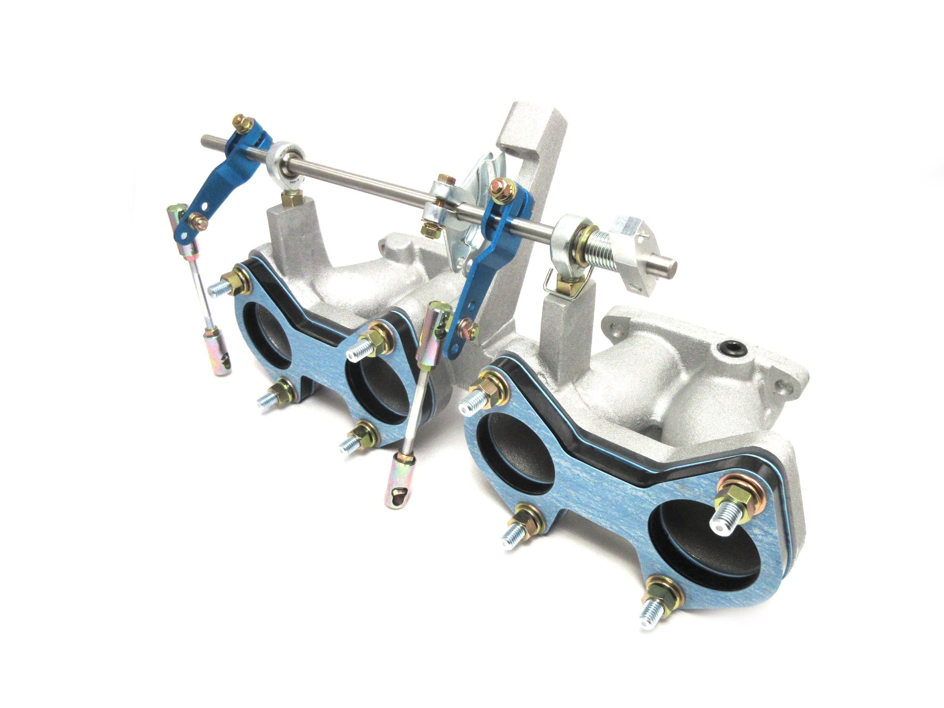 Harada Twin Carbs Intake Manifold Assembly for Oval Port A12 A14