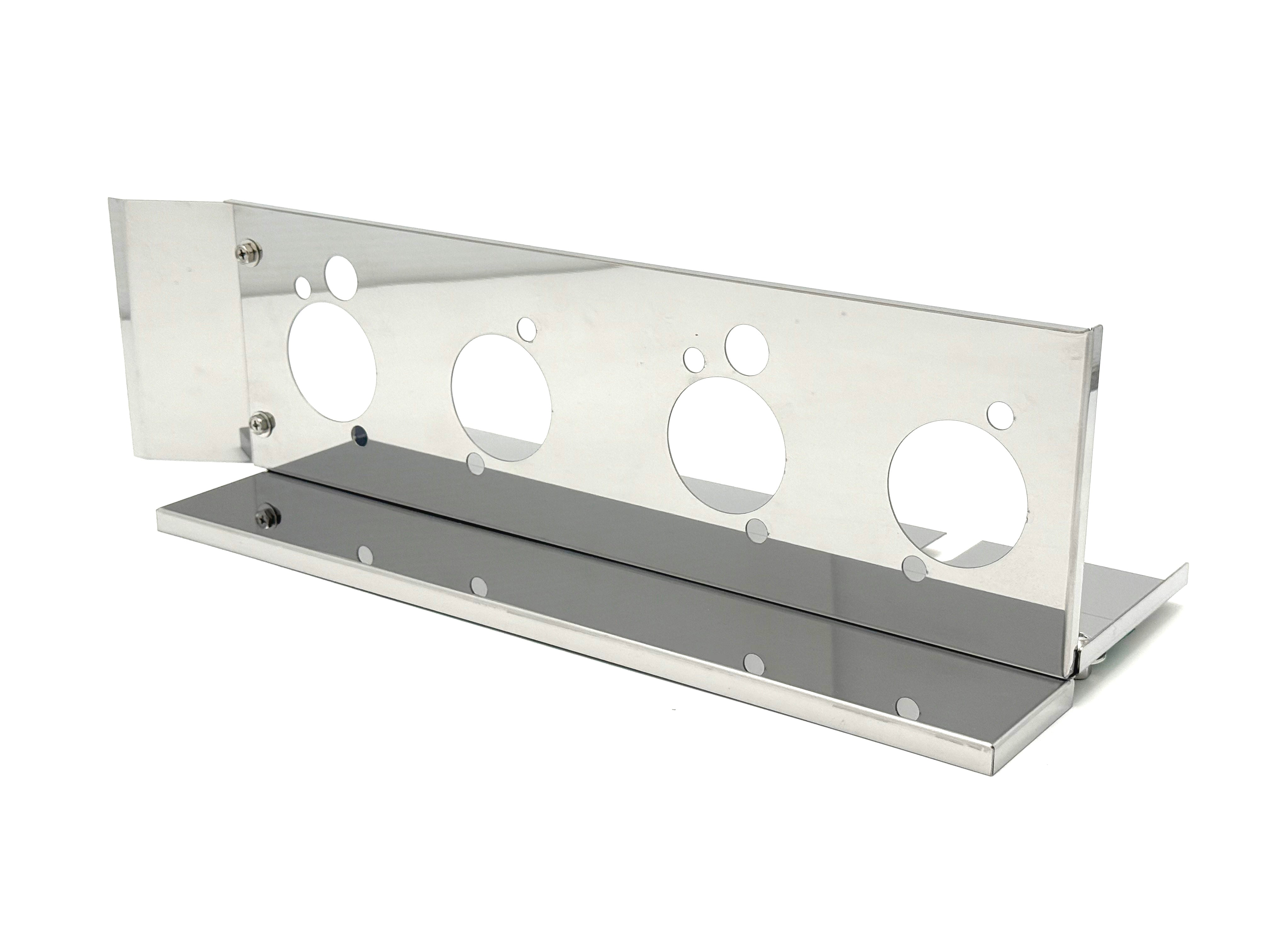 Stainless Steel Heat Shield for Twin Racing Carburetor L4 Engines