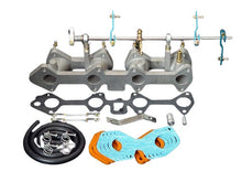 Harada Twin Carburetor Intake Manifold Assembly for Toyota TA22 Engine