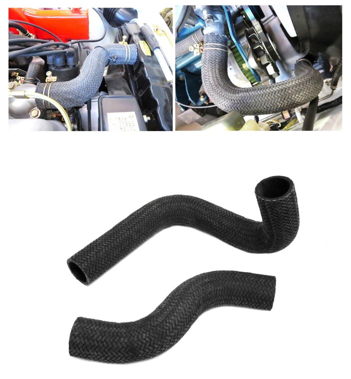 Braided Radiator Hose Set for Datsun 240Z Exact Reproduction – JDM