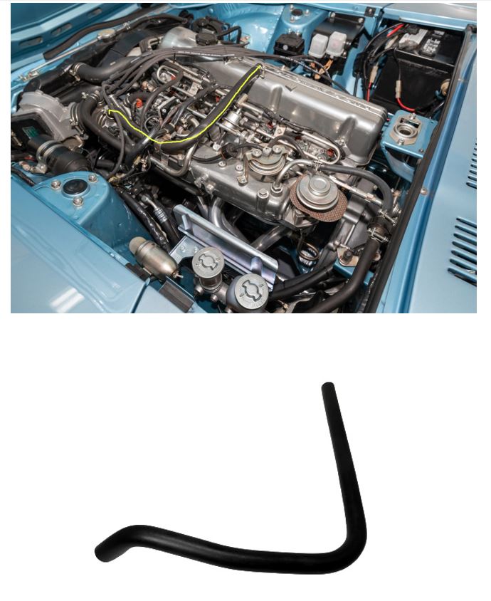 Valve Cover to Intake Breather Hose for 280Z 1975-1978 – JDM