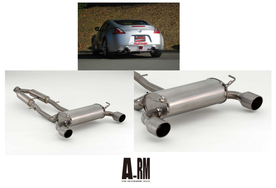 Fujitsubo Authorize RM Titanium Dual Exit Exhaust for RHD
