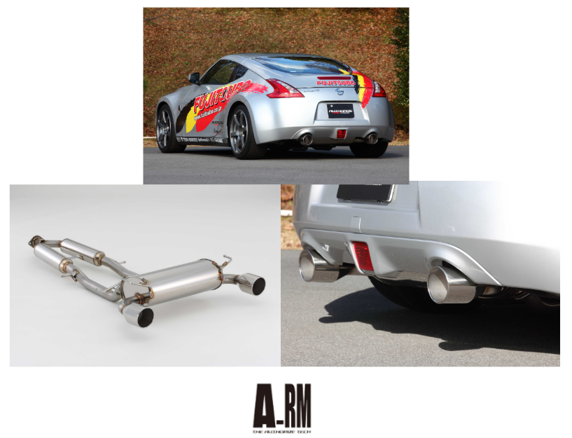 Fujitsubo Authorize R Stainless Steel Dual Exit Exhaust for RHD