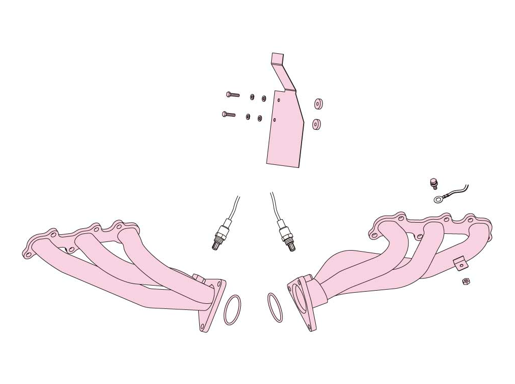FUJITSUBO Super EX BASIC | NA8C ユーノス ロードスター 1.8 BP-ZE | 620-42414 エキマニ フジツボ  FUJITSUBO Super EX BASIC VER Headers For SXE10 Arutettsua RS200 MT 620-23812
