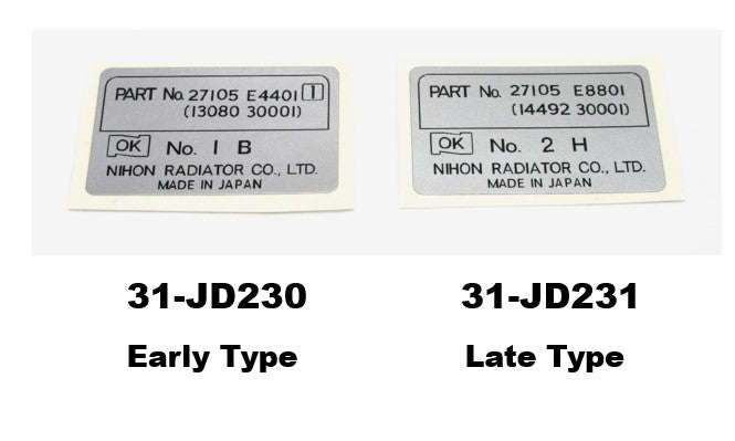 Heater Box Decal for Datsun 240Z Early / Late Type – JDM CAR PARTS