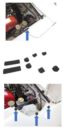  Inspection Lid Bumper Set for Datsun 240Z / 260Z / 280Z Reproduction