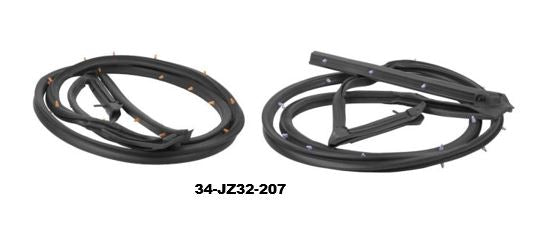 Door Weatherstrip Set for Nissan 300ZX Z32 Coupe – JDM CAR PARTS