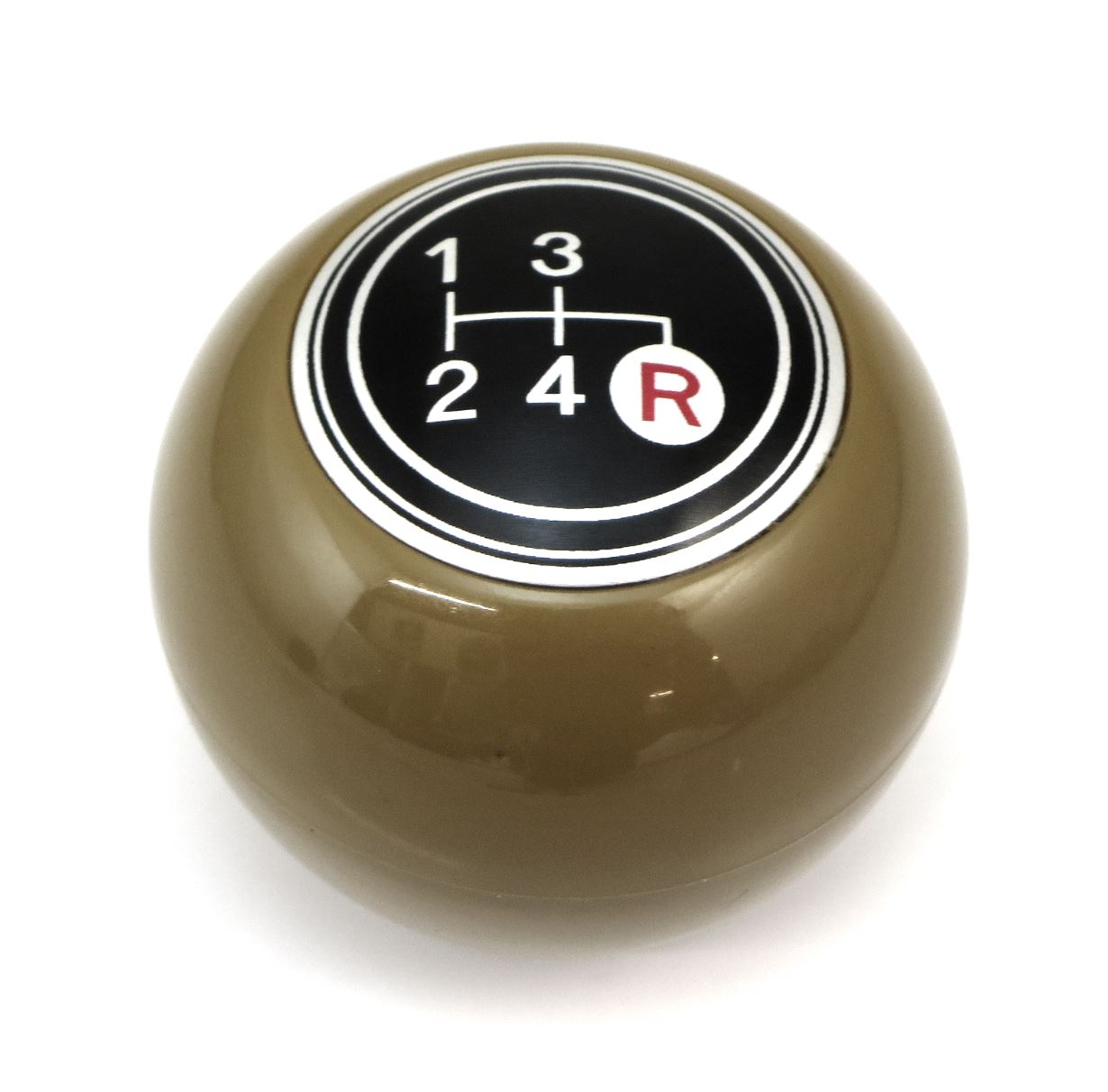 4-Speed Shift Knob Brown for Vintage Japanese Cars JDM CAR PARTS