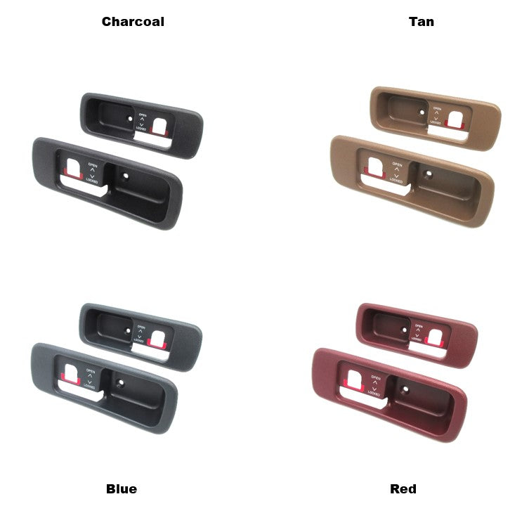 さよ22 T-Top Latch Bezel Sets for Nissan 300ZX Z32 without Locking for T