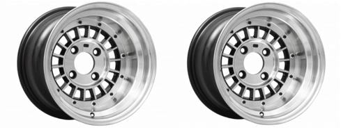 LAST PAIR of 14x9 Black FOCUS RACING Wheels ON CLEARANCE! (See description for specs)