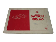  11/1980 1981 Datsun 280ZX Owner's Manual Used