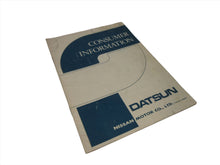  4/1971 Datsun Consumer Information