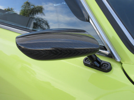 Star Road Carbon Fiber Mirror Set for Datsun Z / Skyline Hakosuka BLEM UNIT!