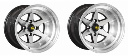 LAST PAIR of 15x10-4H Silver SSR Longchamp XR4 Wheels ON CLEARANCE! (See description for information)