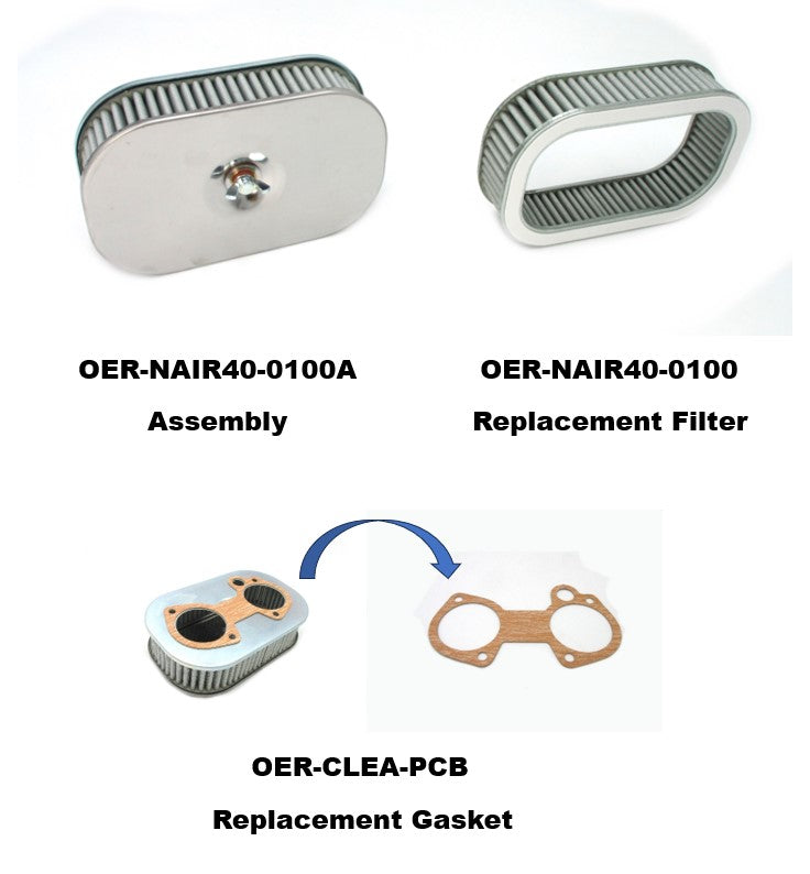 OER New Type Performance Square Air Filter for Solex / Weber / OER