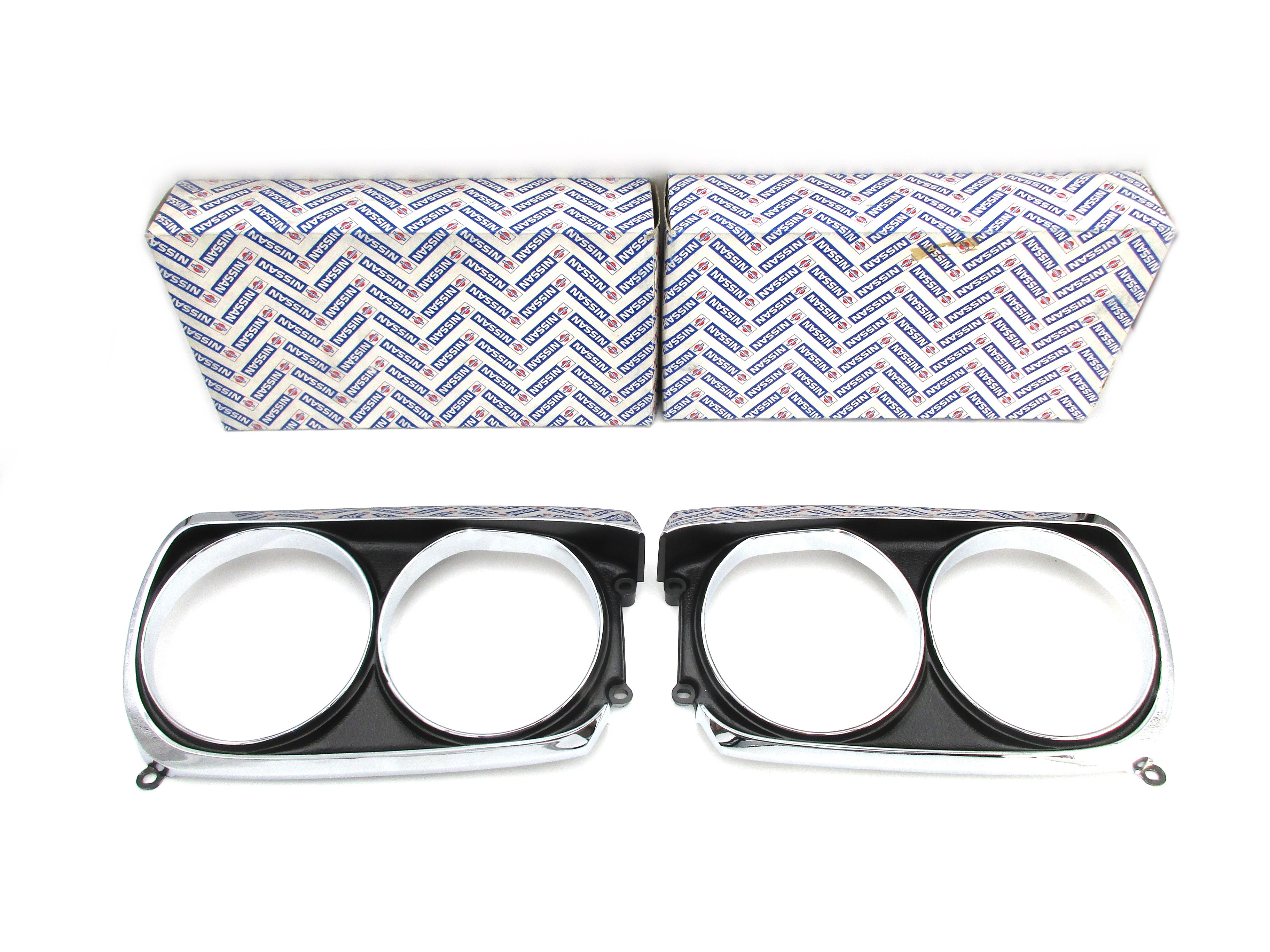 ソ*コ様 Nissan Moulding 62410-R0310 62411-R SALE-489: Nissan Skyline GC10 Headlight bezel set Genuine Nissan