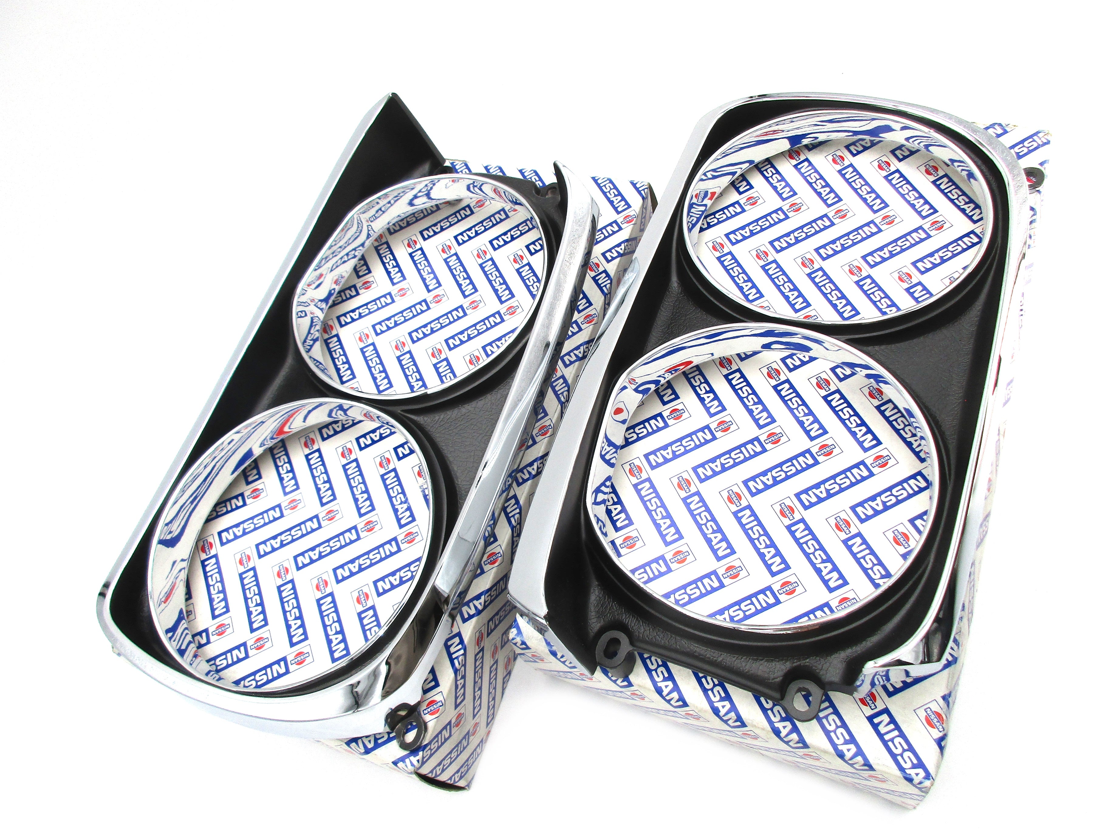 SALE-489: Nissan Skyline GC10 Headlight bezel set Genuine Nissan