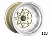 LAST PAIR of 14x12 SSR GOLD Star Shark Wheels ON CLEARANCE! (See description for information)