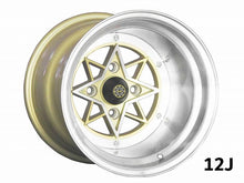 LAST PAIR of 14x12 SSR GOLD Star Shark Wheels ON CLEARANCE! (See description for information)