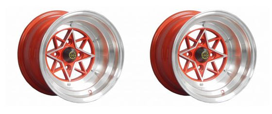 LAST PAIR of 14x10 SSR RED Star Shark Wheels ON CLEARANCE! (See description for information)