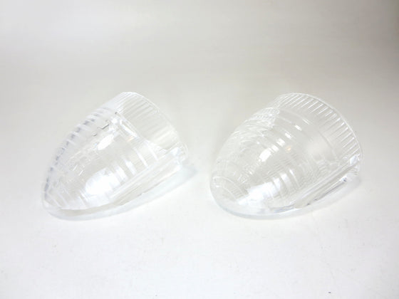 Front Turn Light Lens Set Early Type for Toyota Sports 800 NOS