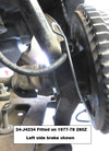 Steel Rear Brake Inlet Pipe Set for Datsun 240Z / 260Z / 280Z 1973-'76 (Also fits 1977-78*)