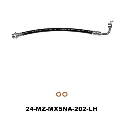 Rear Brake Hose Mazda MX5 Miata 1990-1997