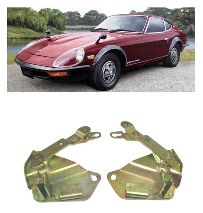 Fairlady ZG G Nose Hood Hinge Set – JDM CAR PARTS