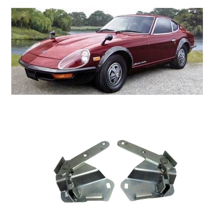 Sport Version Fairlady ZG G Nose Hood Hinge Set for Datsun 240Z