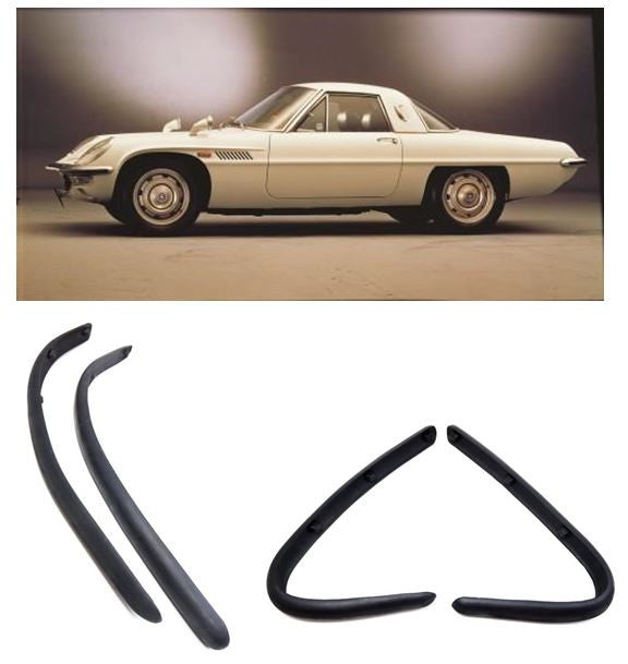 Front and Rear Bumper Molding set for Mazda Cosmo Sport Late 1968