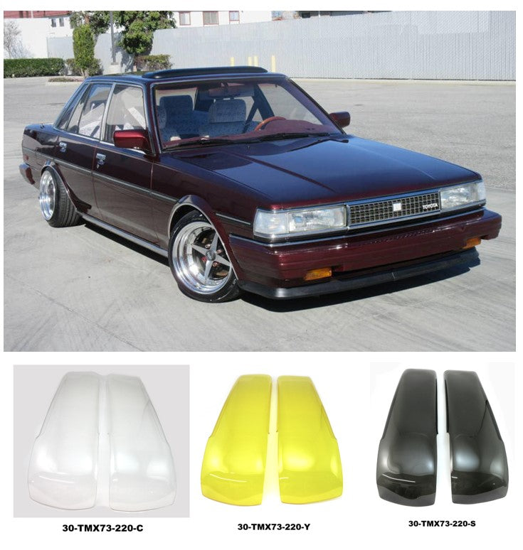 アクセサリー nmhc Headlight Cover Set for Toyota Cressida 1987-1988 US – JDM