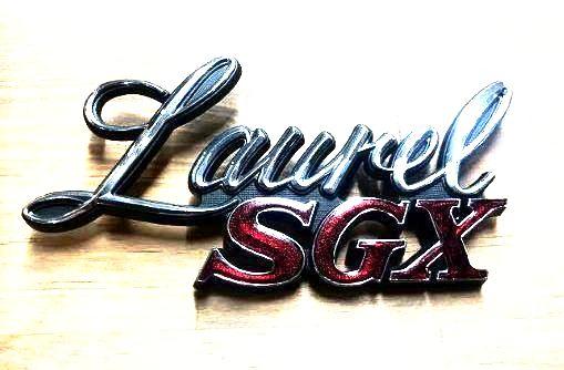 Nissan Laurel C130 1972-78 Trunk Laurel SGX Emblem – JDM CAR PARTS