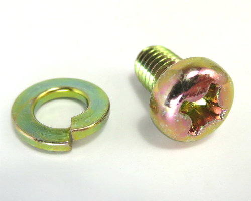 Luggage Strap / Storage Box Lid Screw & Lock Washer Set for Datsun