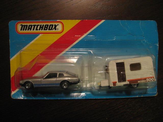 Vintage match box Datsun 260Z 2+2 with camper No. 5, JDM Car Parts