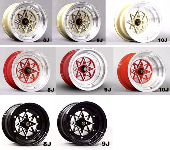 SR.SSR.SAR.HR 43枚　まとめ売り SSR Star Shark Wheels for Vintage Japanese Cars – JDM CAR PARTS