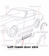 Left Lower Door Skin for Datsun 240Z / 260Z / 280Z