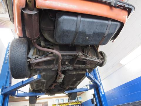 Datsun 240Z Original exhaust system photos JDM CAR PARTS