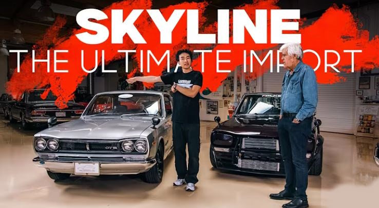 Our Nissan Skyline GT-R KPGC10 Hakosuka Featured on Jay Leno X Larry Chen Channel
