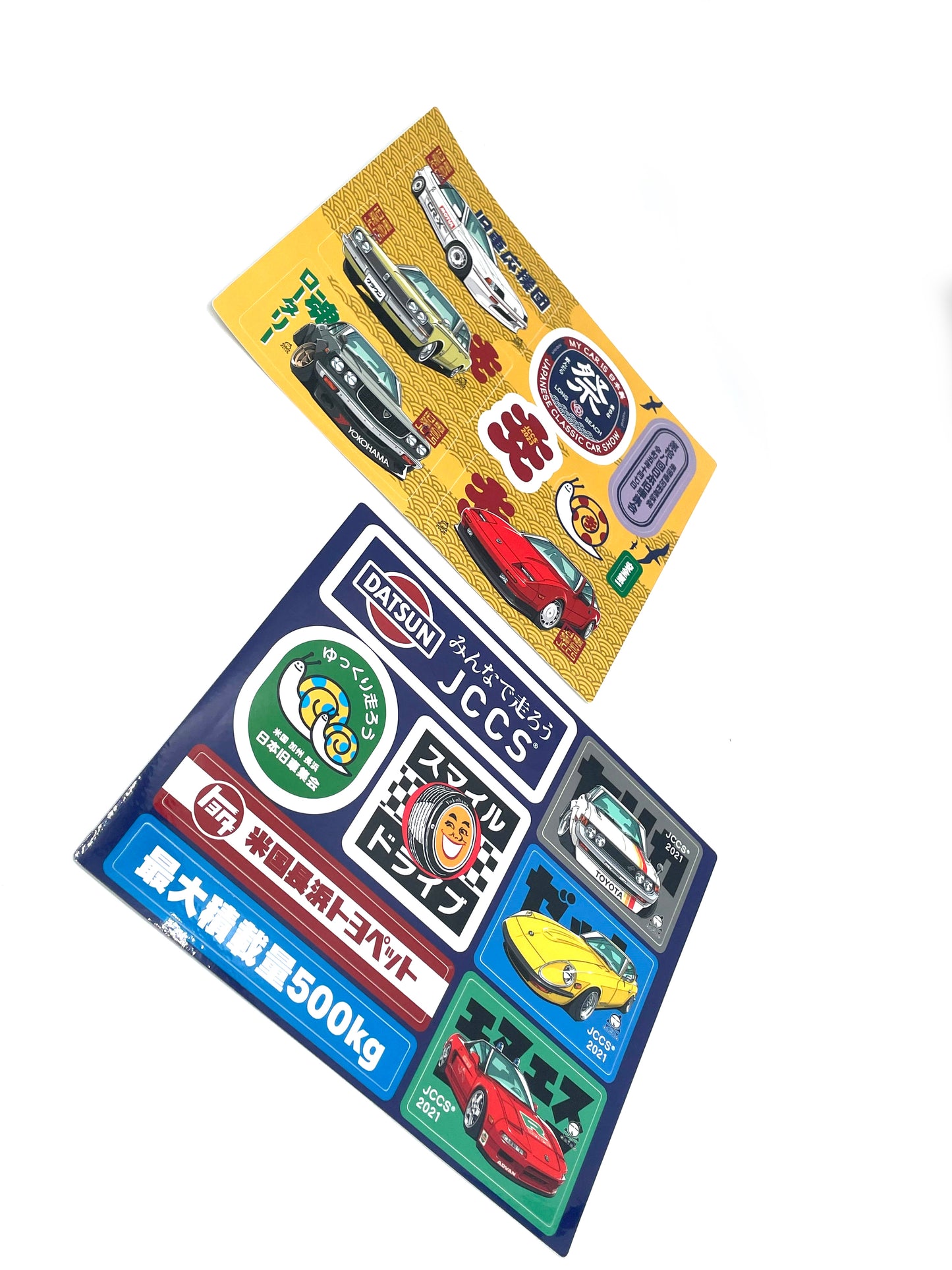 Holiday Season Offer !!! FREE JCCS Japanese Classic Car Show Decal Set x1  for over $200 Purchase!