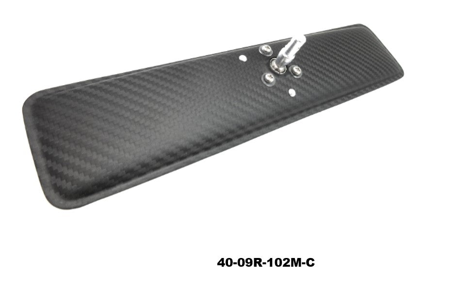 09 Racing Dry Carbon Rear View Mirror Curved Glass for Datsun 240Z / 2 ...