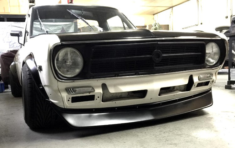 
                  
                    09 Racing Front Spoiler for Nissan Sunny Truck / B110 Sedan / VB110 Wagon 1970-1973 (Backorder, No ETD) JDM CAR PARTS
                  
                