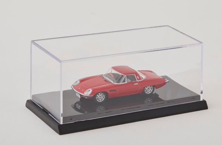 1/64 Scale Limited Production Diecast Model by Kyosho Mazda Cosmo Sport Red JDM CAR PARTS