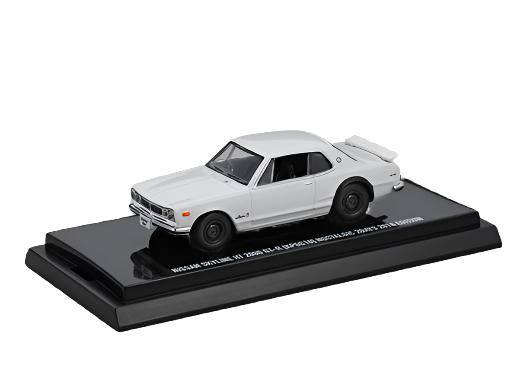 
                      
                        1/64 Scale Limited Production Diecast Model by Kyosho Nissan Skyline Hakosuka 2D GTR White JDM CAR PARTS
                      
                    