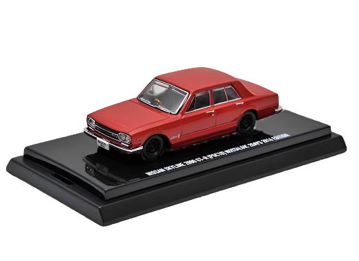 
                      
                        1/64 Scale Limited Production Diecast Model by Kyosho Nissan Skyline Hakosuka 4D GTR Red JDM CAR PARTS
                      
                    