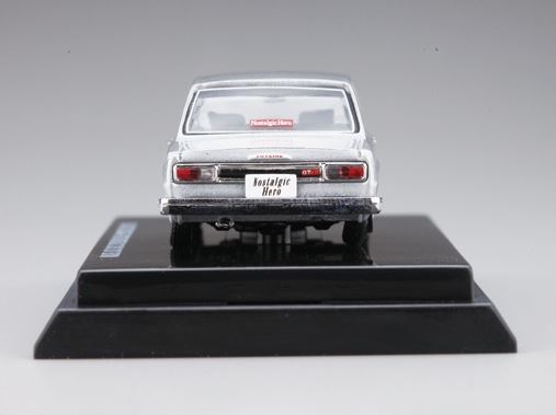 1/64 Scale Limited Production Diecast Model by Kyosho Nissan Skyline Hakosuka 4D GTR Silver JDM CAR PARTS